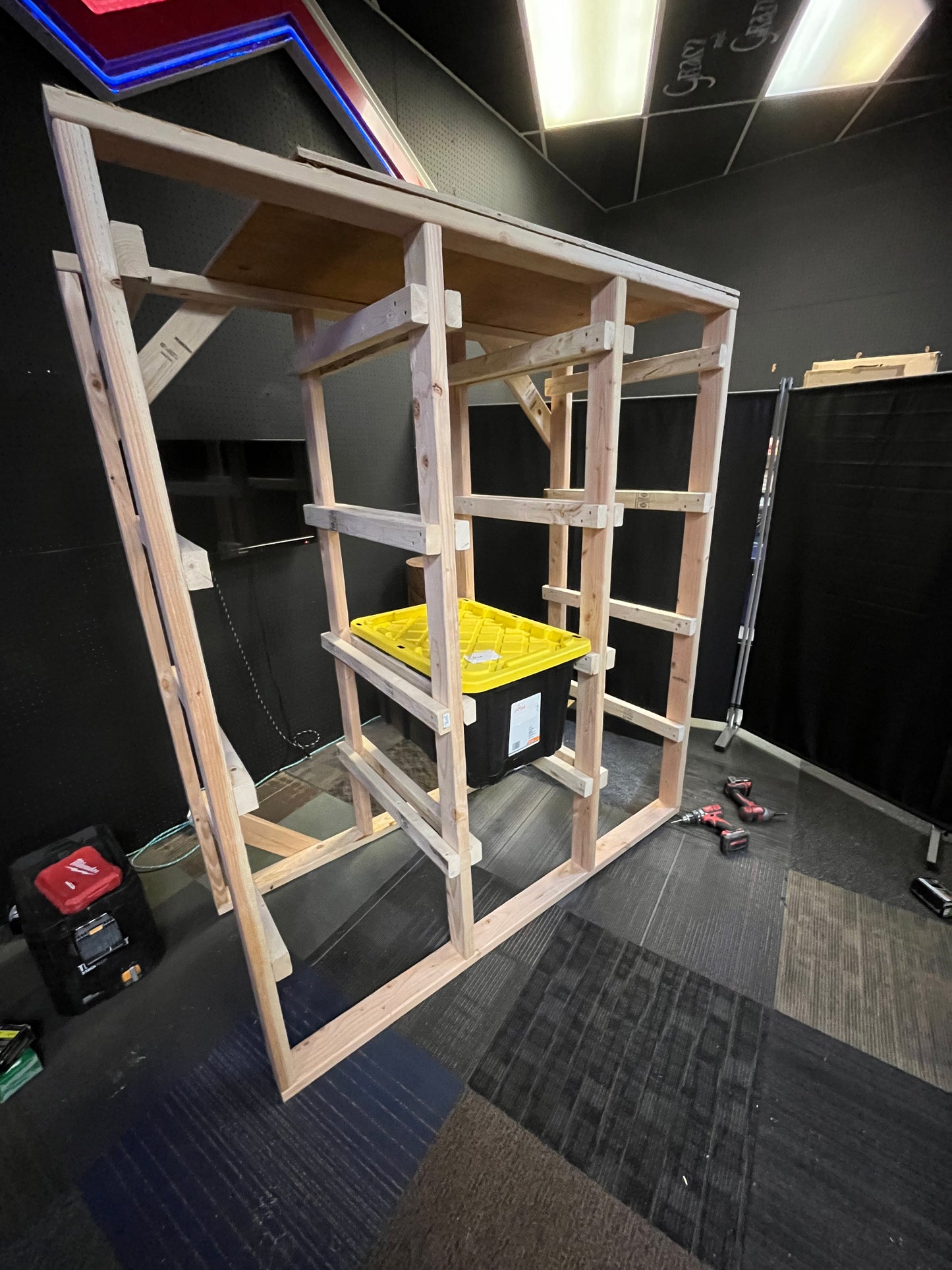 12 Bin Storage Rack